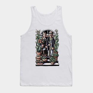 American Gothic Gardeners Tank Top